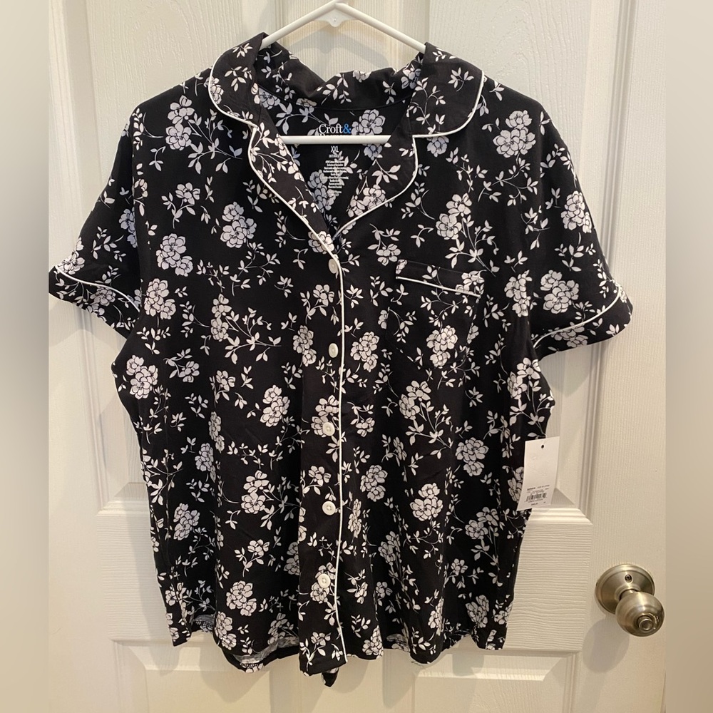 Croft & Barrow Classic Short Sleep Set. Size  XXL. NWT